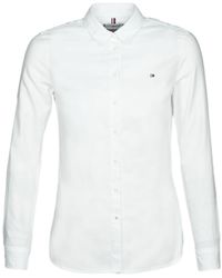Chemises Tommy Hilfiger pour femme - Jusqu'à -46 % sur Lyst.fr