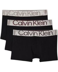 Calvin Klein - Caleçons Lot de 3 boxers Ref 64216 Q0K Noir - Lyst
