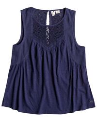 Roxy Top Coast Is Clear - Blauw