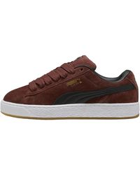 PUMA - Baskets basses Basket Cuir Suede XL - Lyst
