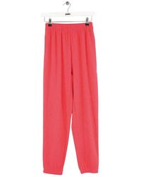 American Vintage - Jogging Pantalon droit rose - Lyst