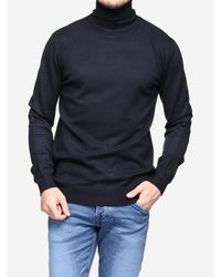 Kenzarro - Pull Ld-69053 Col Roule - Lyst
