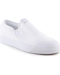 white adidas slip on shoes