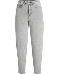 JJXX - Jeans Jenas Lisbon Mom - Light Grey Denim - Lyst