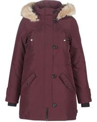 Vero Moda Parka Jas Vmexcursion Expedition - Rood