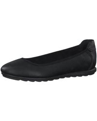 S.oliver Mocassins in het Zwart Dames Schoenen voor voor Platte schoenen voor Ballerinas en pumps 