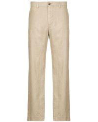 SELECTED - Straight Leg Broeken Slh196-Straight Jeremy Linen - Lyst