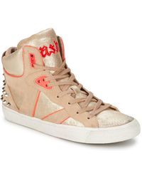 Zwarte ASH Hoge sneaker GALAXY | Omoda