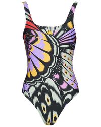 adidas - Badpak Farm Graphic U-Back Swimsuit - Lyst