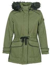 Naf Naf Parka Jas Bujolie - Groen