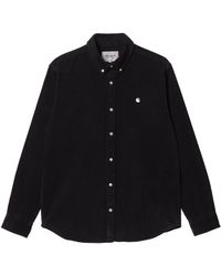 Carhartt Casual Overhemden - - Heren - Zwart