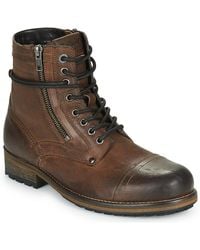 Pepe Jeans Melting High Mid Boots - Brown