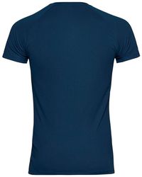 Odlo - T-Shirt Bl Top Crew Neck S/S Active F-Dry Light - Lyst