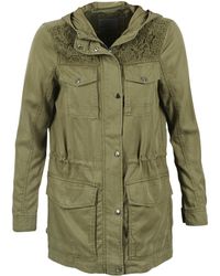 Vero Moda Parka Jas Park - Groen