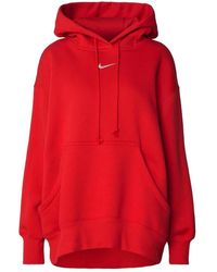 Nike - Sweat-shirt W nsw phnx flc os po hoodie - Lyst