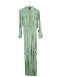 Maje - Combinaisons Combinaison vert - Lyst