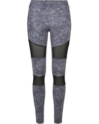 Urban Classics - Collants Legging imprimé Tech Mesh AOP - Lyst