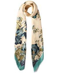 Liu Jo - Echarpe Foulard avec imprimé à fleurs - Lyst