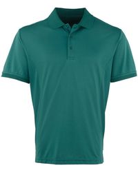 PREMIER - Polo Coolchecker - Lyst