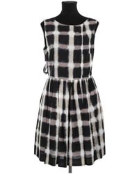 Marc Jacobs - Robe courte Robe en coton noire - Lyst