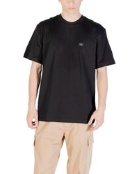 Calvin Klein - Polo Shirt Lange Mouw Woven Label Relaxed J30J326857 - Lyst