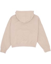 Element - Sweat-Shirt W Logo Hoodie Oxford Tan - Lyst