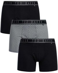 Ted Baker - Caleçons Pack de 3 boxers - Lyst