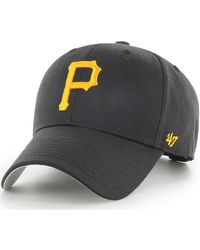 '47 - Casquette 47 CAP MLB PITTSBURGH PIRATES RAISED BASIC MVP BLACK - Lyst