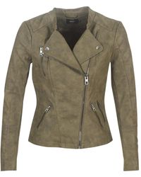 ONLY - Giacca In Pelle Onlava - Lyst