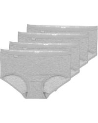 Sloggi - Sloggi Culotte E Slip Basic+ X 4 - Lyst