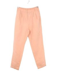 Des Petits Hauts - Pantalon Pantalon droit en coton - Lyst