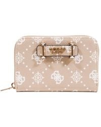 Guess - Portefeuille SILIA SLG MEDIUM ZIP AROUND SWGP98 90140 - Lyst