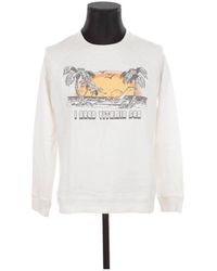 Sea - Sweat-shirt Sweatshirt en coton blanc - Lyst