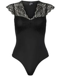 Pieces - Debardeur 17114311 TATIANNA-BLACK - Lyst