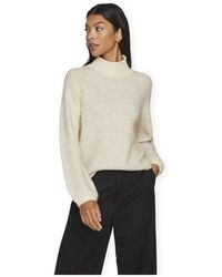 Vila - Pull Noos Lory High Knit - Lyst