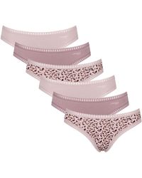 Sloggi - Slips Slip Paquet de 6 GO Crush Mini C6P - Lyst