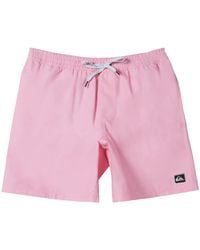 Quiksilver - Maillots de bain Everyday Solid Volley 15"" - Lyst