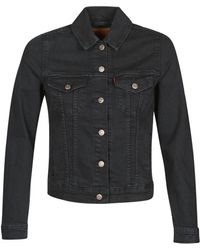 Levi's Spijkerjack Levis Original Trucker - Zwart