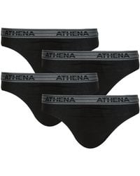 Athena - Slip Basic Coton Pack De 4 - Lyst