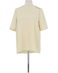 Tara Jarmon - Blouses T-shirt beige - Lyst