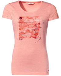 Vaude - Chemise Women's Skomer Print T-Shirt II - Lyst