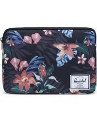 Herschel Supply Co. - Sac ordinateur Anchor Sleeve for MacBook Summer Floral Black - 13'' - Lyst
