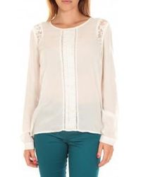 Vero Moda - Blouses Top LYON LS Snow White - Lyst