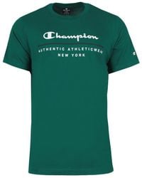 Champion - Polo Crewneck T-Shirt graphic - Lyst