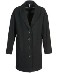 Naf Naf Mantel Alex - Zwart