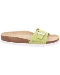 Rohde - Sandales plates Alba - Lyst