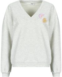 ONLY - Pull Onlholly L/S V-Neck - Lyst