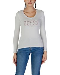 Guess - T-Shirt Lange Mouw Ls Cn Python Logo W5Ri66 I3Z14 - Lyst