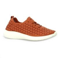 Eoligeros - Baskets basses Baskets Liberte toile brique - Lyst