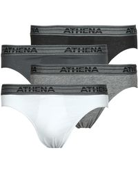 Athena - Slips BASIC COTON Pack de 4 - Lyst